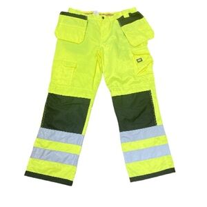 Caterpillar Men's Trademark Trouser Pants in HI-Vis Yellow, size L